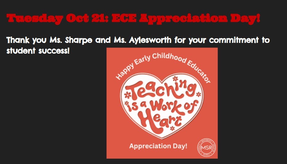 ECE Appreciation Day 